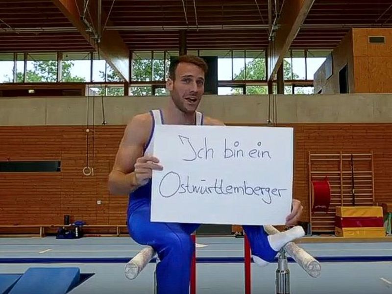 Film: Ich bin ein Ostwürttemberger! - Helge Liebrich, Student und Turner beim TV Schwäbisch Gmünd-Wetzgau